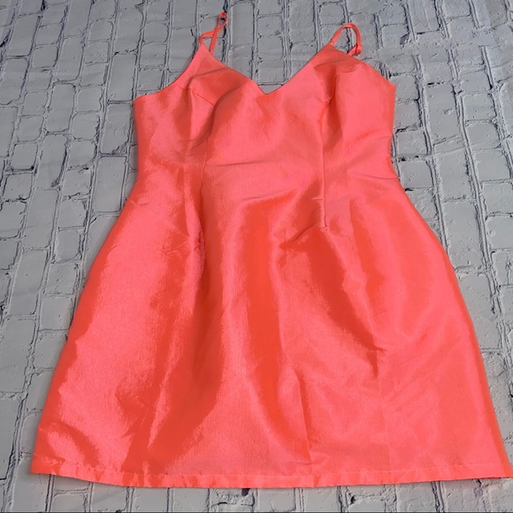 Fashion Nova Dresses & Skirts - Fashion Nova Mini Pink Salmon Dress
